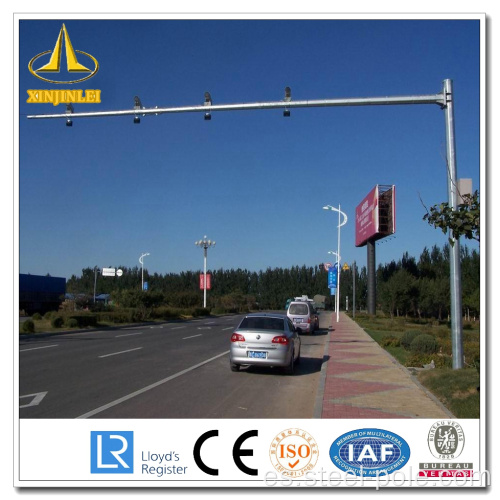 Poste de vigilancia CCTV galvanizado